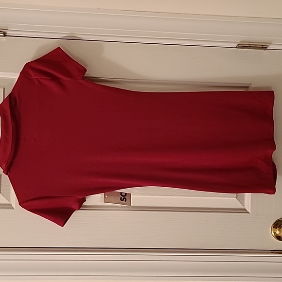 SO BRAND WOMEN'S JUNIOR SIZE SHORT SLEEVE POLO FRONT BUTTON RED DRESS SIZE XS - Picture 9 of 13